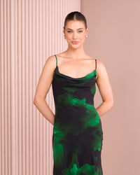 Ursule Cowl Neck Dress