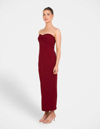 Bex Twist Front Strapless Maxi