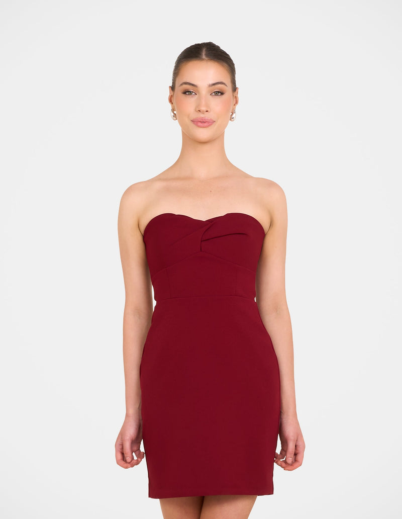 Honey Strapless Mini Dress