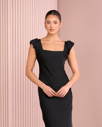 Floy Cap Sleeve Maxi Dress
