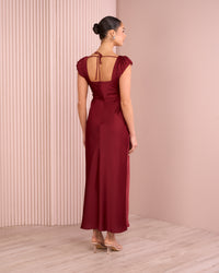 Floy Cap Sleeve Maxi Dress