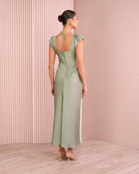 Floy Cap Sleeve Maxi Dress