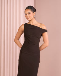 Tashi Off Shoulder Maxi Dress