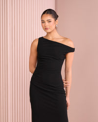 Tashi Off Shoulder Maxi Dress