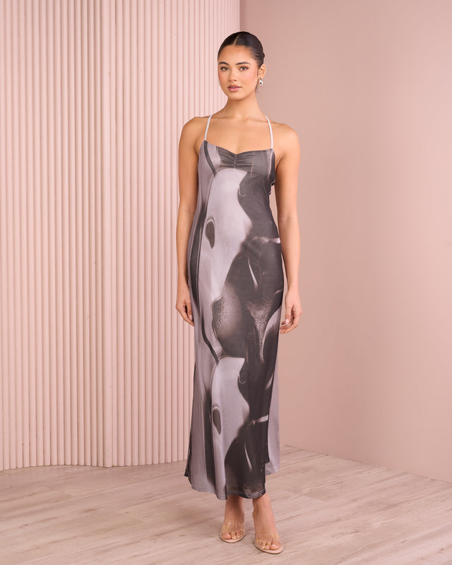 Wanda Mesh Maxi Dress