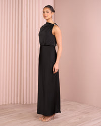 Deedee Blouson Maxi Dress