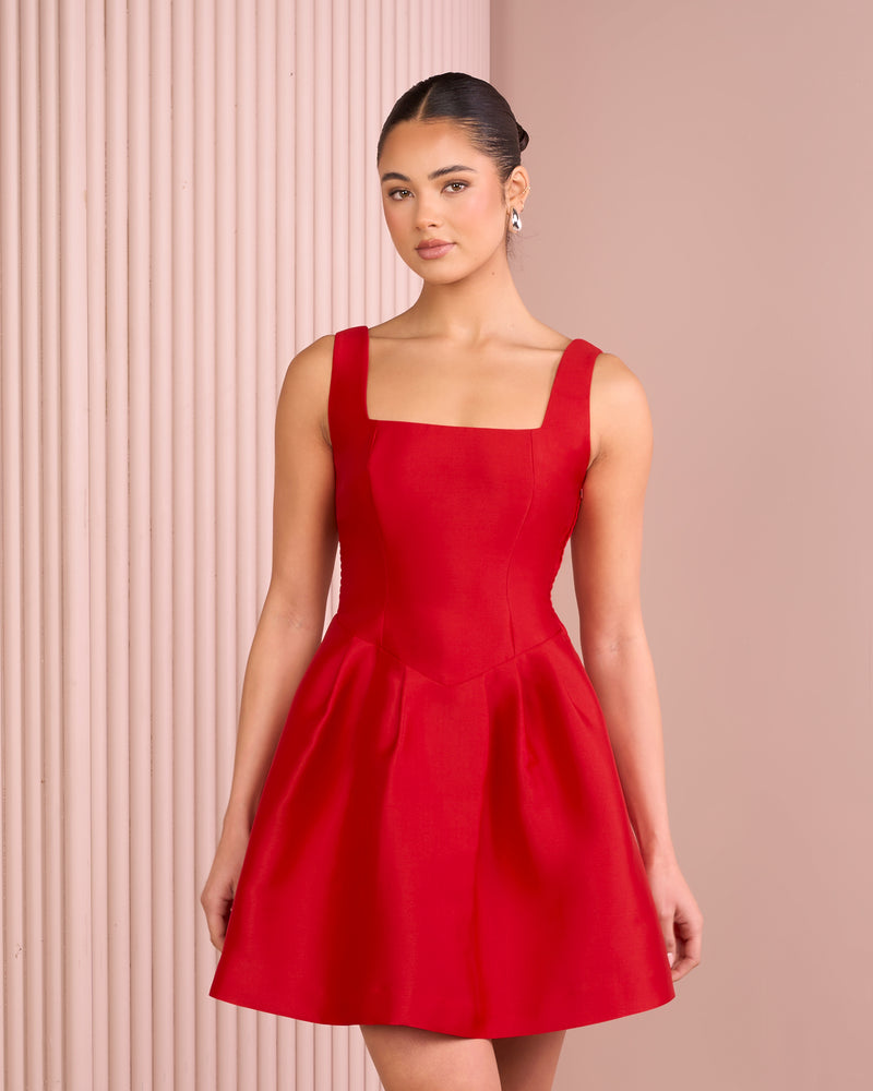 Bryar Mini Puff Skirt Dress