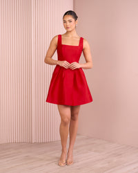 Bryar Mini Puff Skirt Dress