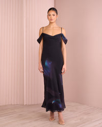 Yancy Cowl Neck Dress