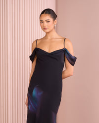 Yancy Cowl Neck Dress