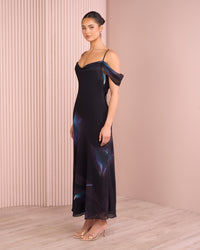 Yancy Cowl Neck Dress