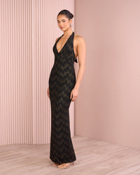 Tala Halter Neck Gown