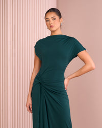 Reynolds Boat Neck Maxi Dress