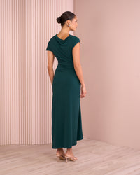Reynolds Boat Neck Maxi Dress