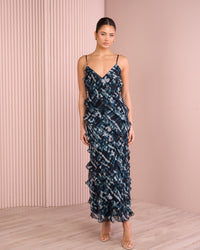 Hedley Ruffle Maxi Dress