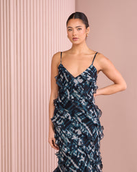 Hedley Ruffle Maxi Dress