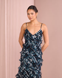 Hedley Ruffle Maxi Dress
