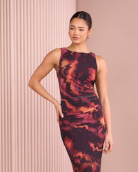Eila Maxi Mesh Dress