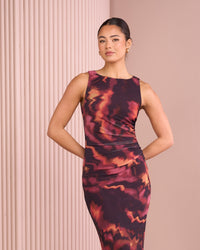 Eila Maxi Mesh Dress