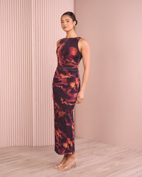Eila Maxi Mesh Dress