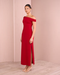 Bella Off Shoulder Maxi Dress