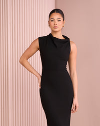 Roza High Neck Maxi