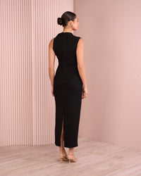 Roza High Neck Maxi
