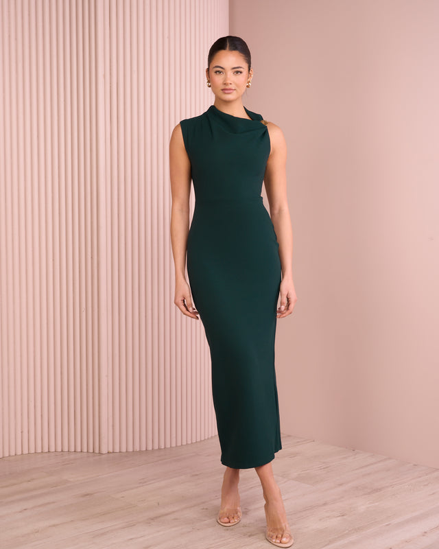Roza High Neck Maxi