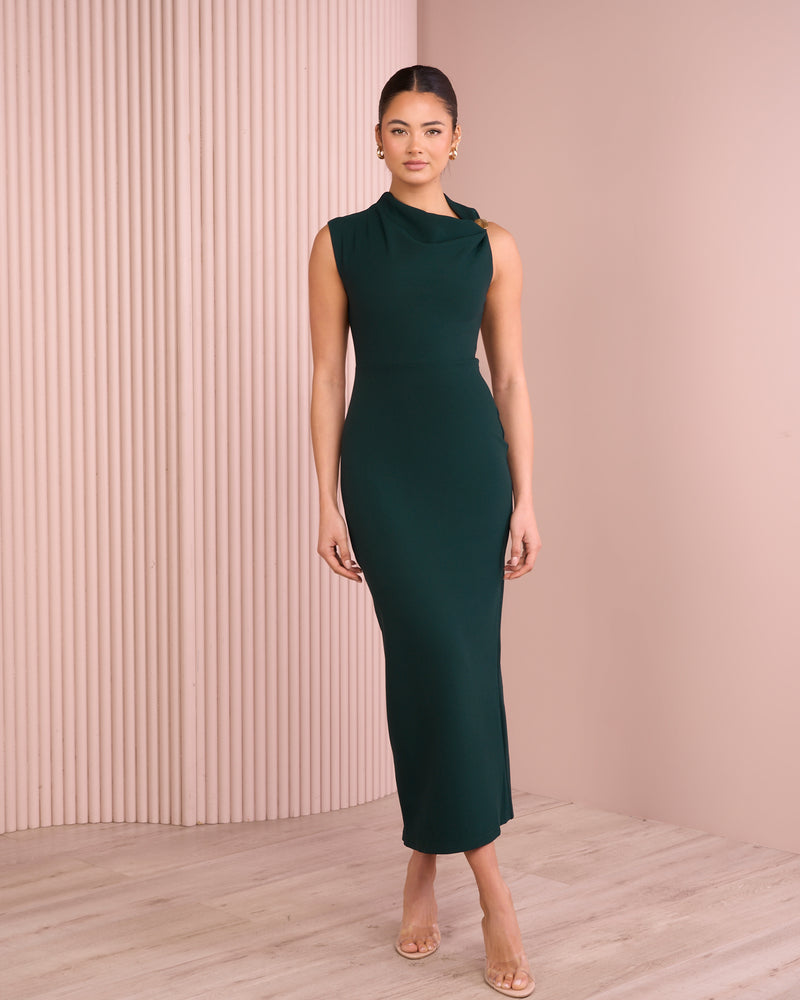 Roza High Neck Maxi