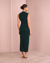 Roza High Neck Maxi