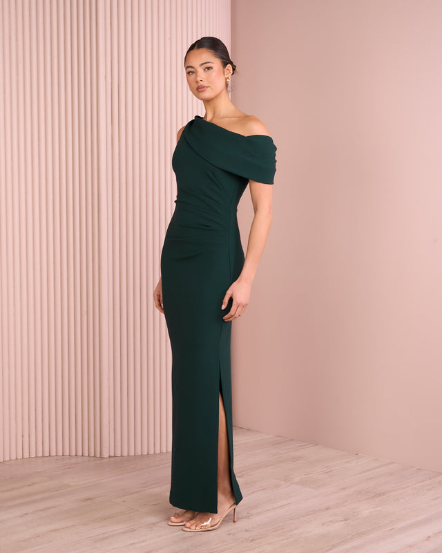 Ilona Drape One Shoulder Dres