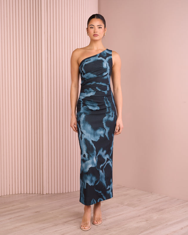 Udele One Shoulder Gown