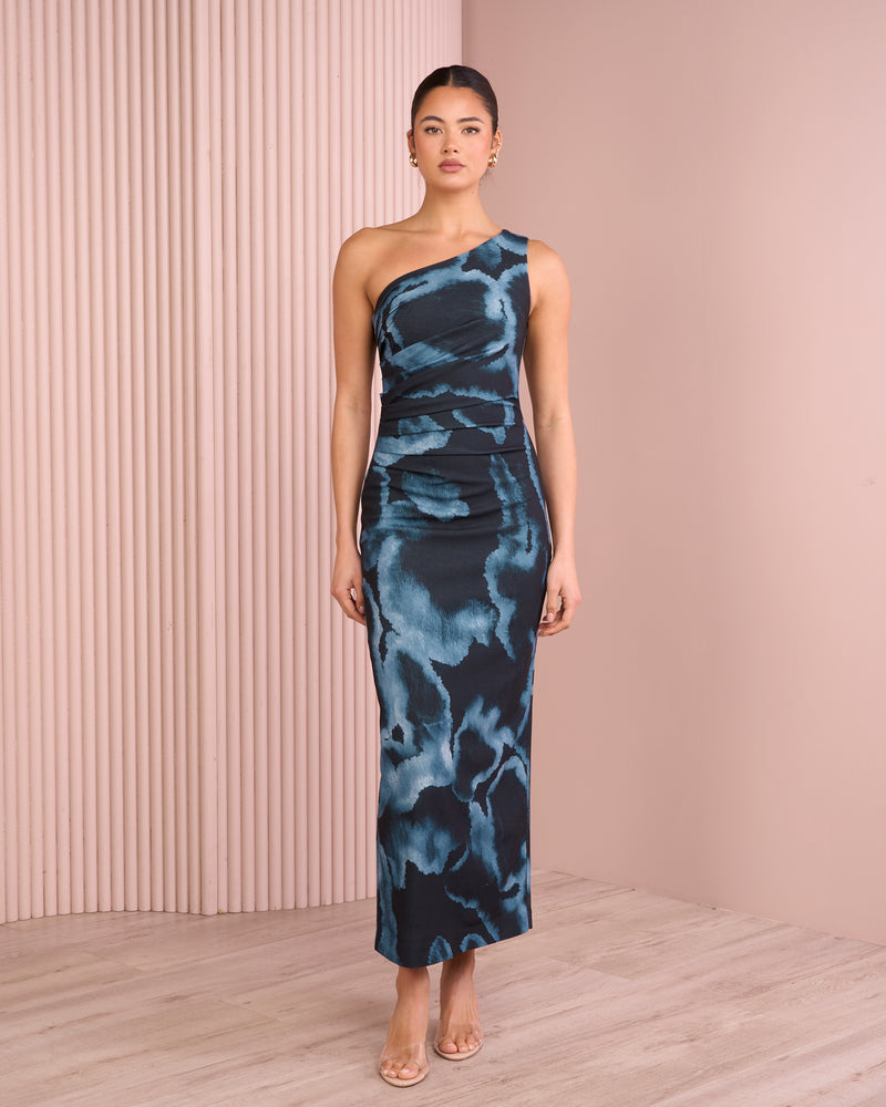 Udele One Shoulder Gown