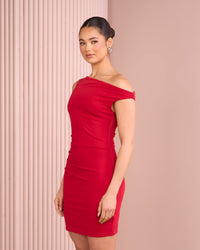 Cory Off Shoulder Mini Dress