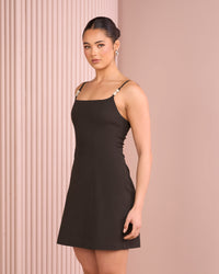 Farrow Strappy Mini Dress