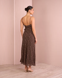 Veronica Low Back Maxi Dress