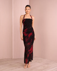 May Halter Neck Maxi Dress