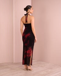 May Halter Neck Maxi Dress