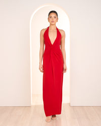 Tirelli Halter Maxi Dress