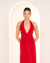 Tirelli Halter Maxi Dress