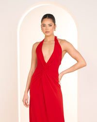 Tirelli Halter Maxi Dress