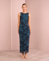 Eliora Maxi Mesh Dress