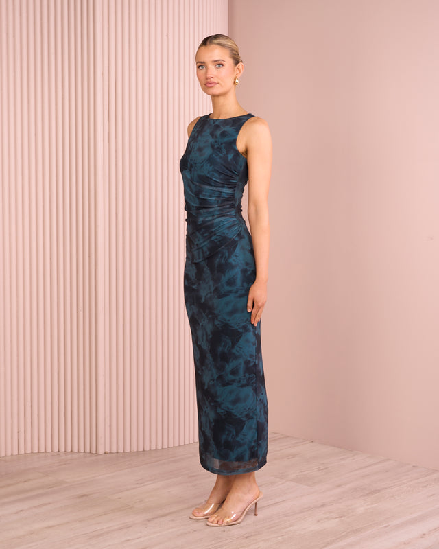 Eliora Maxi Mesh Dress