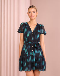 Archer V-neck Mini Dress