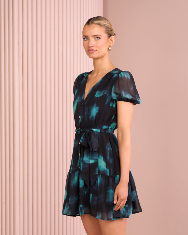 Archer V-neck Mini Dress