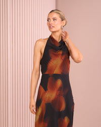Gloria Halter Maxi Dress