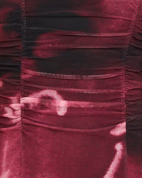 Malika Sheer Mesh Maxi Dress