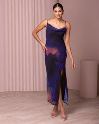 Braylon Cowl Neck Dress