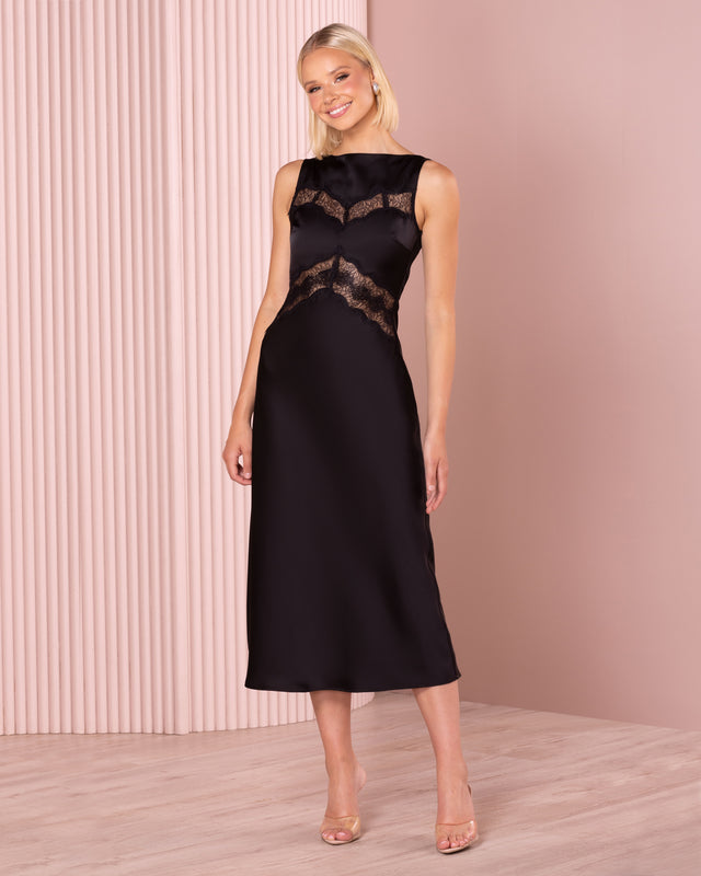 Zoe Lace Midi Dress