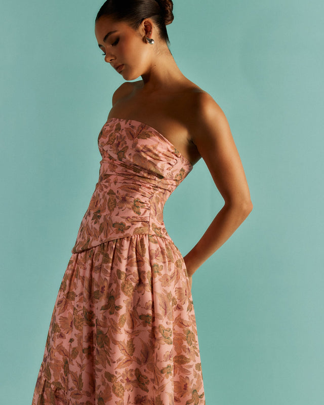 Desiree Strapless Maxi Dress